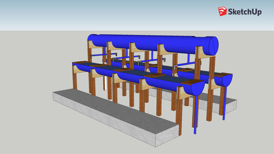 Hand Washing Station Using 1 feet diameter PVC pipe 3D Warehouse