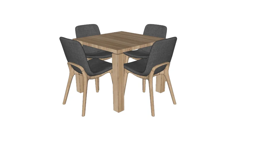 4 Seater Dining Table