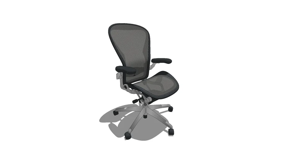 modelo 3d silla de oficina herman miller aeron - TurboSquid 856277