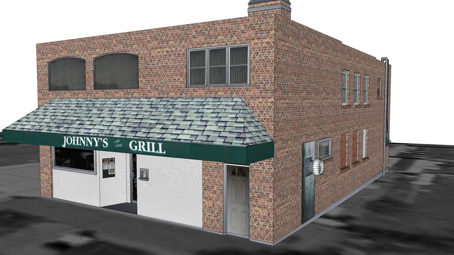 Johnny's Grill 3D Warehouse