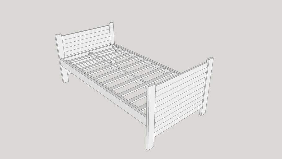 PAKALI SINGLE BED 3D Warehouse