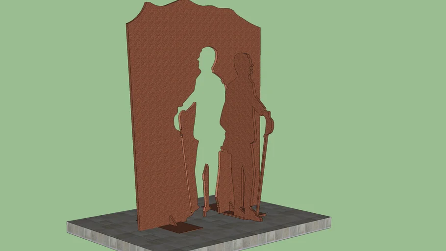 Metal sculpture 3D Warehouse