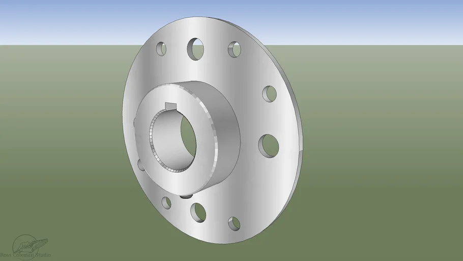 Go Kart Rear Brake Hub | 3D Warehouse