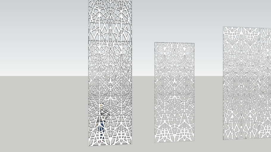 steel mesh 3D Warehouse