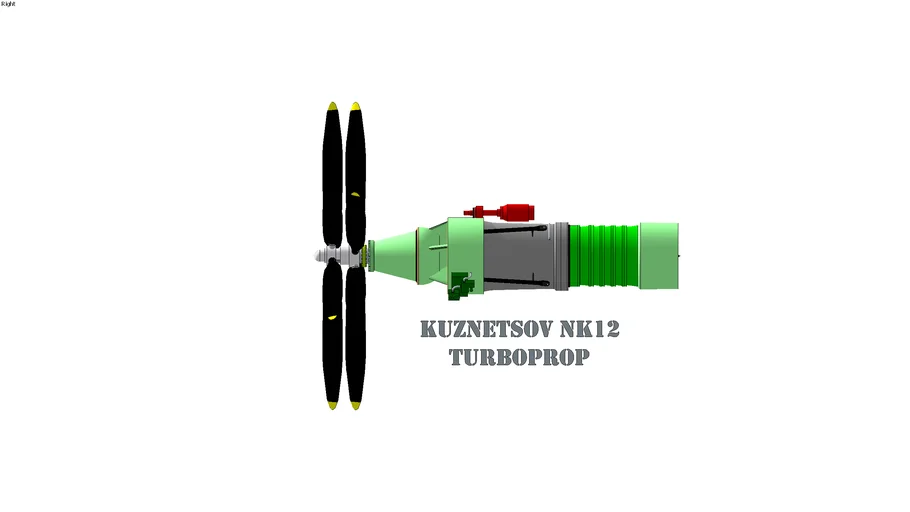 KUZNETSOV NK12 TURBOPROP