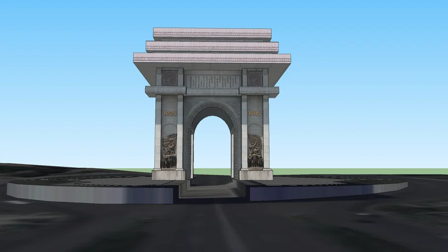 Arco de triunfo (Pyongyang) | 3D Warehouse