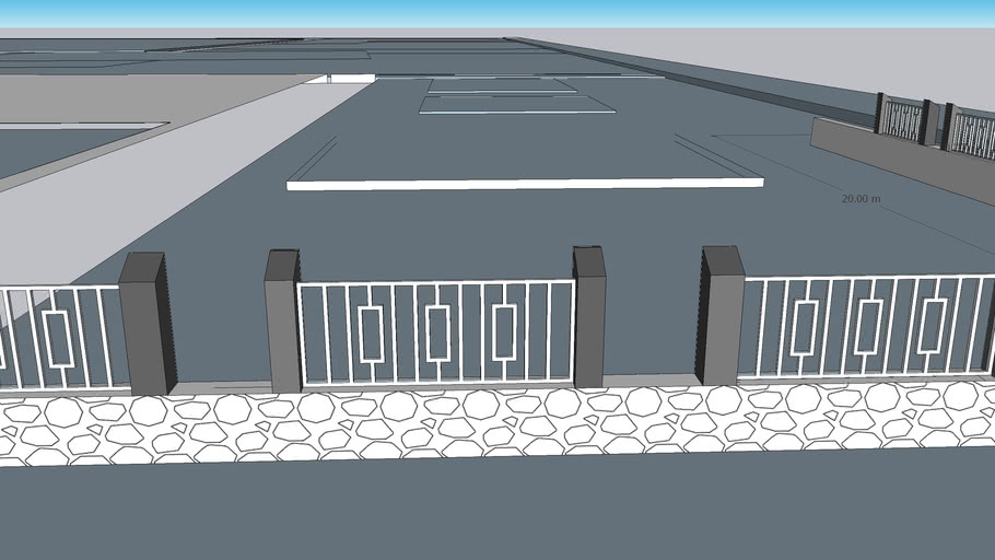 Desain Taman Kantor Desa - Homecare24