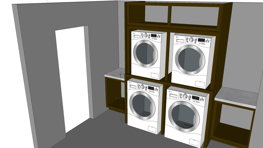 Laundry Room 3D Warehouse