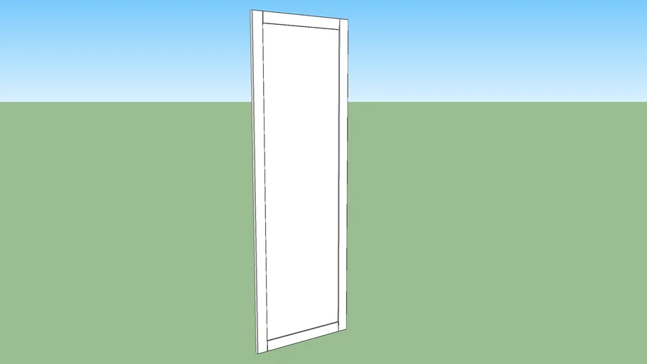 IKEA SANNIDAL door 180x60 | 3D Warehouse