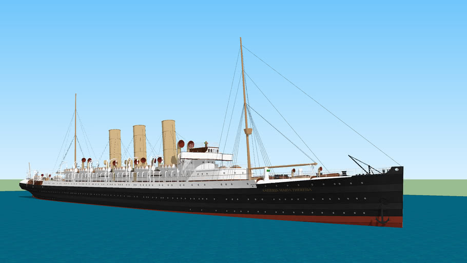 SS Kaiserin Maria Theresia | 3D Warehouse