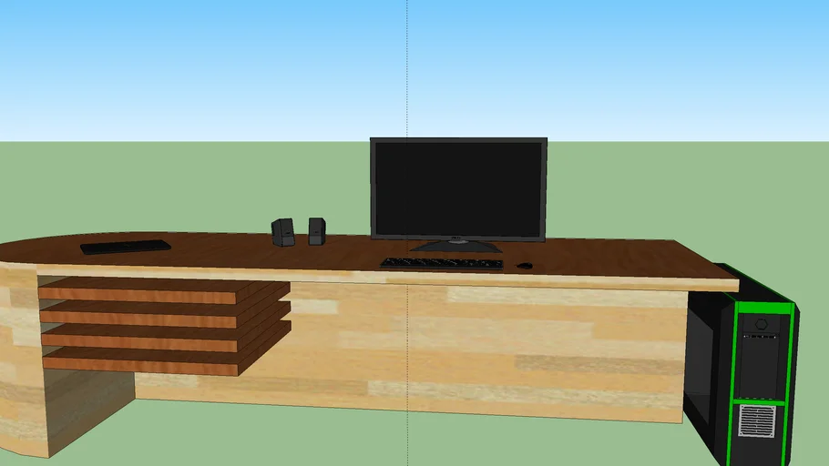 computer setup razer 3D Warehouse