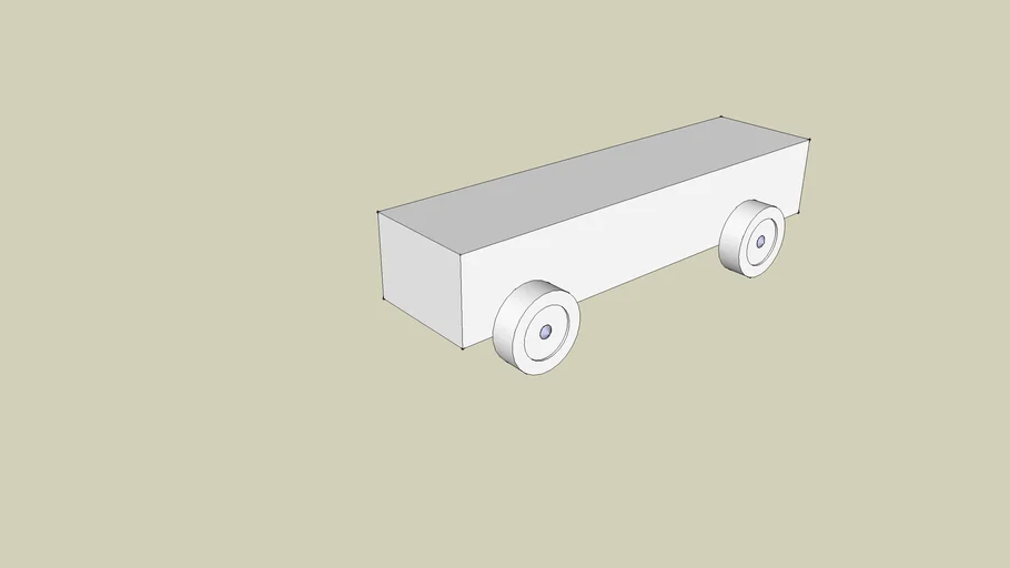 BSA Grand Prix Pinewood Derby Kit 3D Warehouse