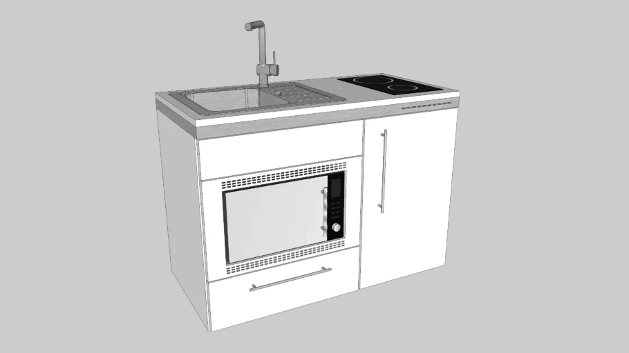 Elfin Kitchenette / Compact kitchen 1200