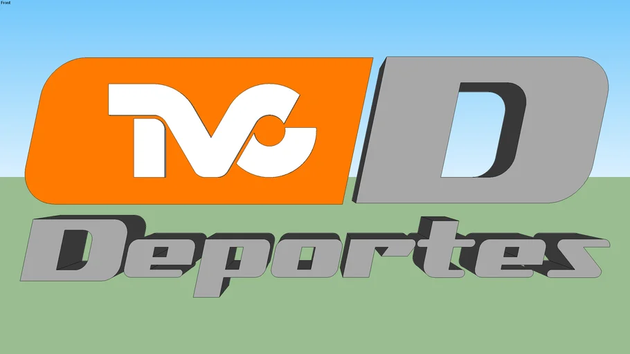 TVC Deportes logo (20102015) 3D Warehouse
