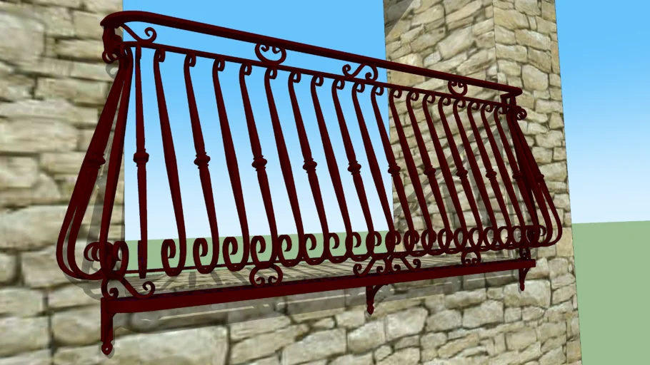 Wrought Iron Balcony - Beca