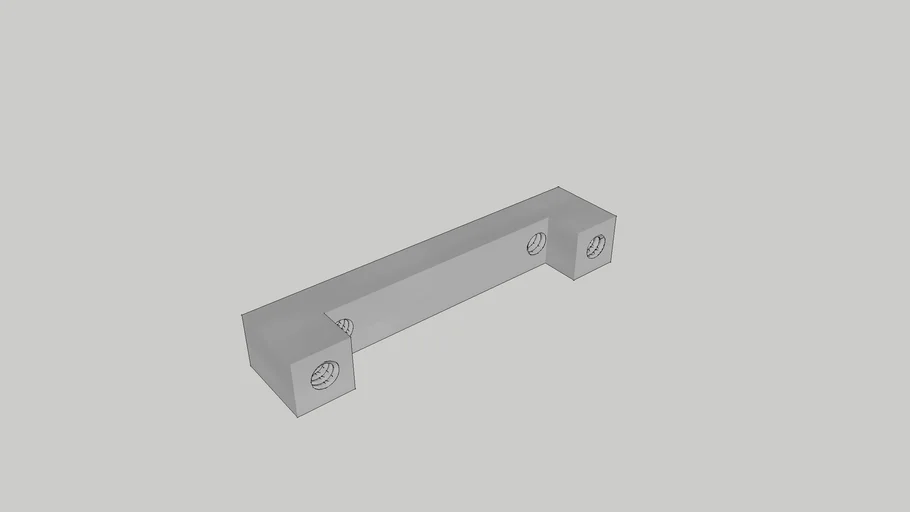 Servocity Bracket For Quarter Scale Plate 