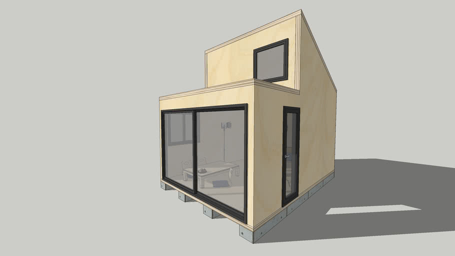 PLYWOOD HOUSE 3D Warehouse