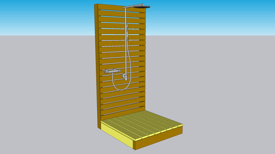 Outdoor shower | 3D Warehouse