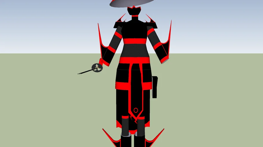 awesome ninja armor ( female)
