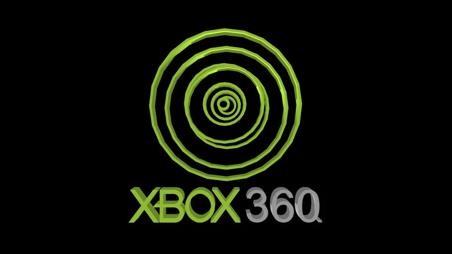 Hình nền Xbox 360 đen (3D): \