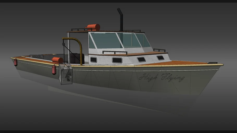 Lobster Boat 3 - - 3D Warehouse