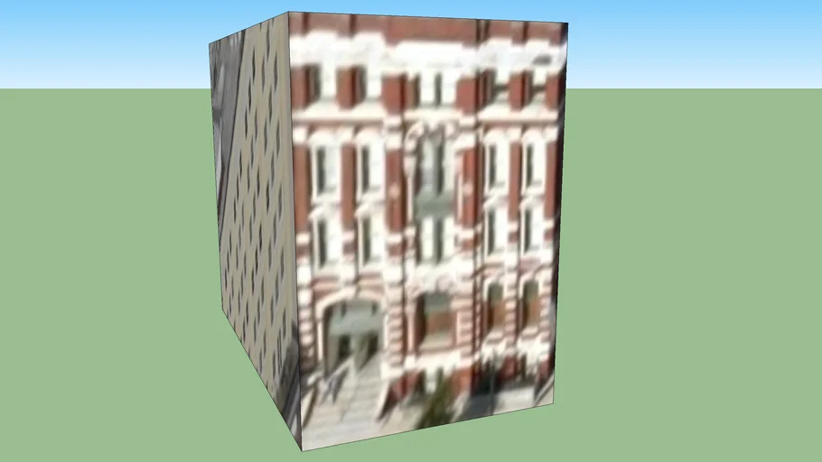 1886 Houston Cotton Exchange Building 3D Warehouse