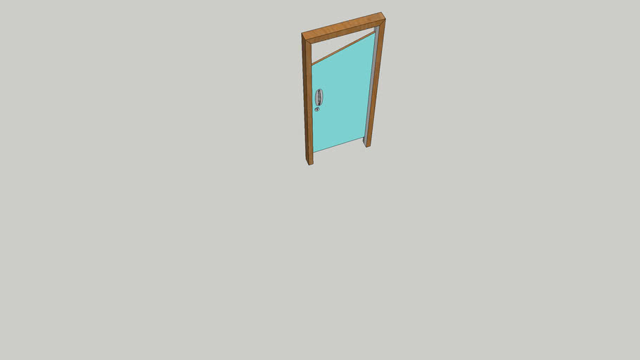 Bathroom door | 3D Warehouse