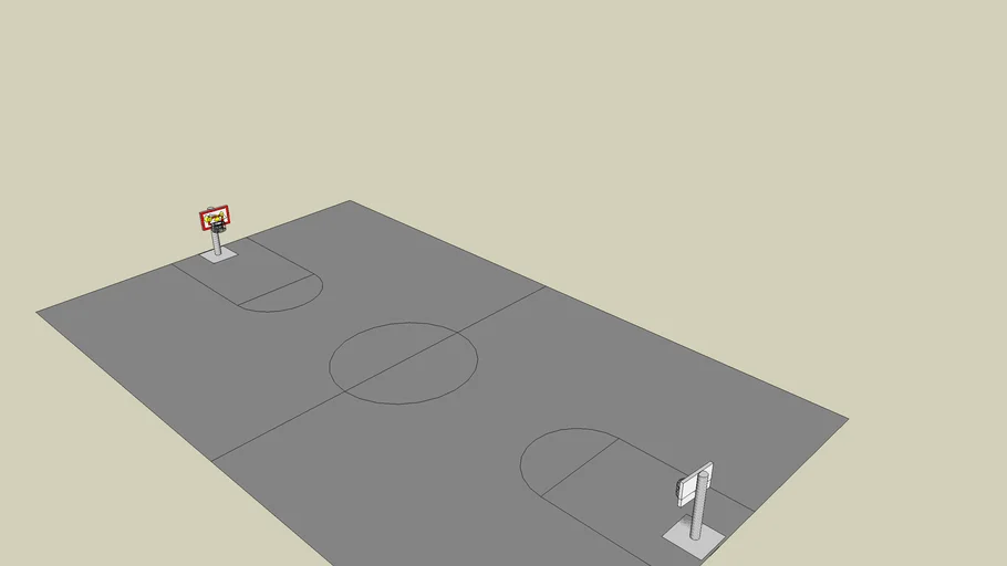ghetto basketball court 3D Warehouse