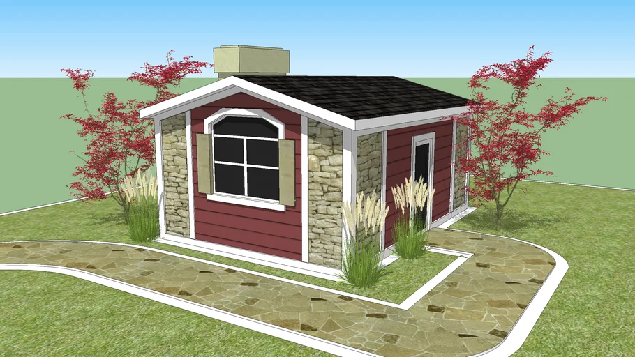 Basic Photo Textured House 2 | 3D Warehouse