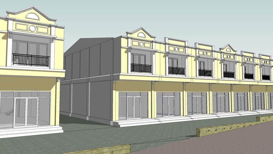 Ruko di Jambi | 3D Warehouse