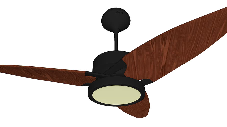 PROPELLER RUSTIC GREY Designer Fan by Fanzart VRAY Ready Fan 3D