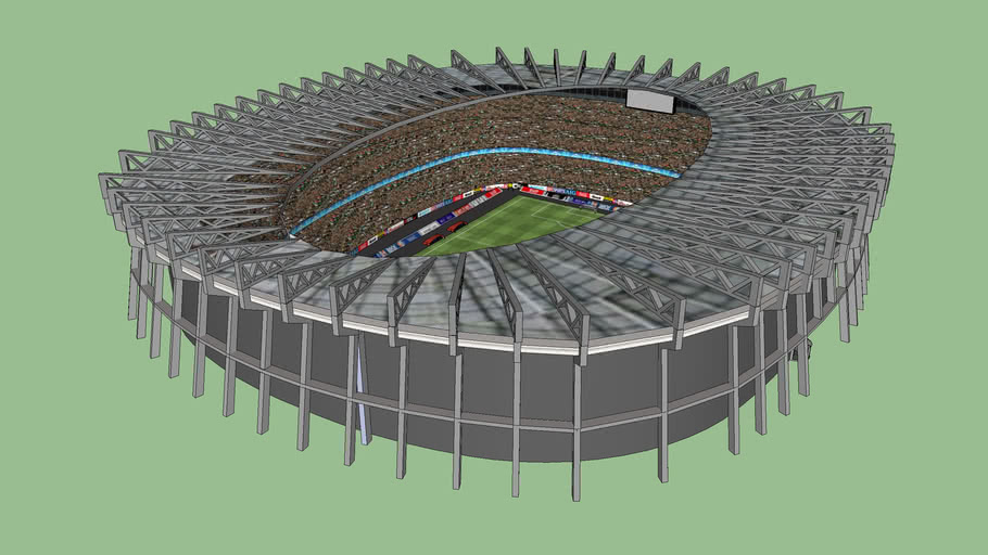 Estadio Azteca 3d Warehouse