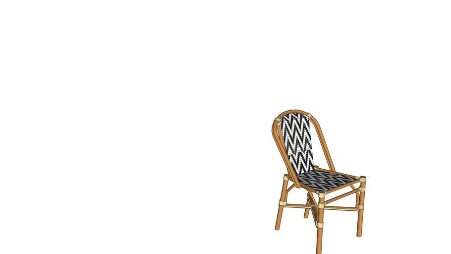 Dalisay Rattan Chair 3d Warehouse