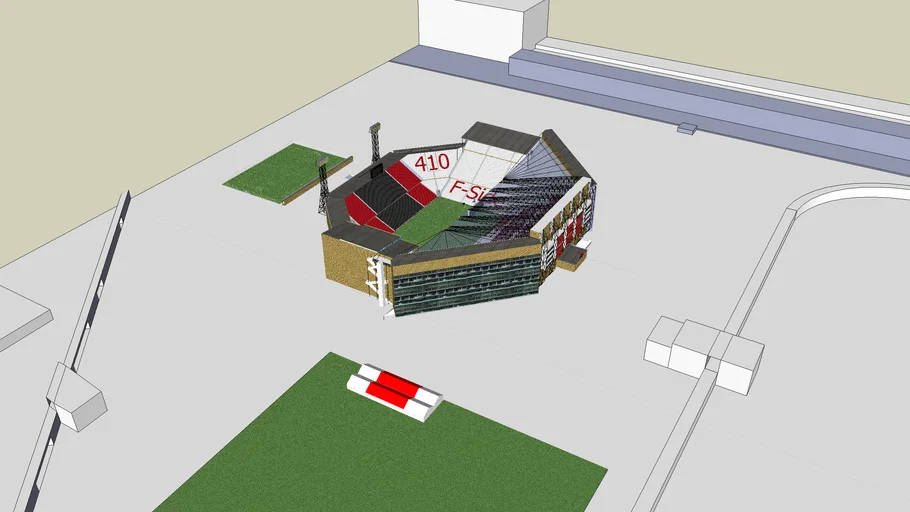 New Ajax Stadium | 3D Warehouse