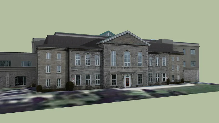 SaintJeansurRichelieu Courthouse 3D Warehouse