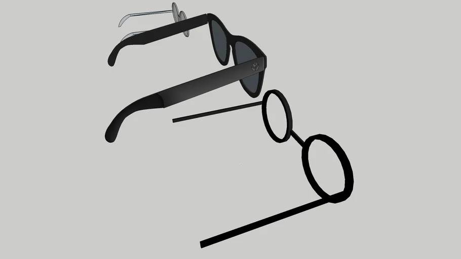 Mod les de lunettes 3D Warehouse