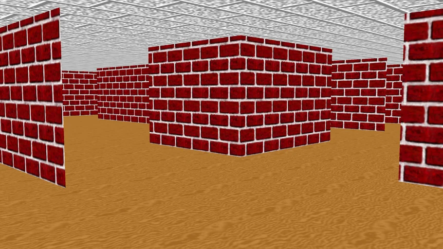 Windows 95 3D Maze Screensaver Remake | 3D Warehouse