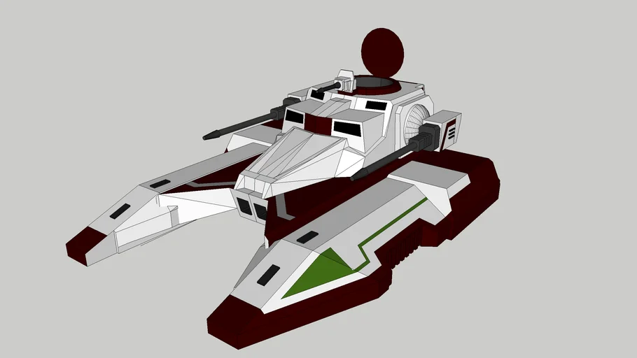 TX-130 Saber-class fighter tank | 3D Warehouse