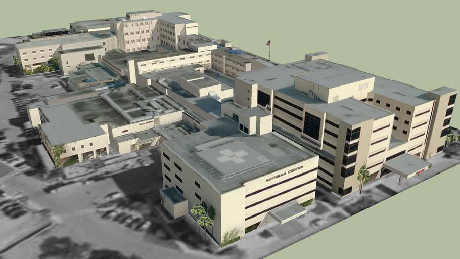 JFK Medical Center 3D Warehouse