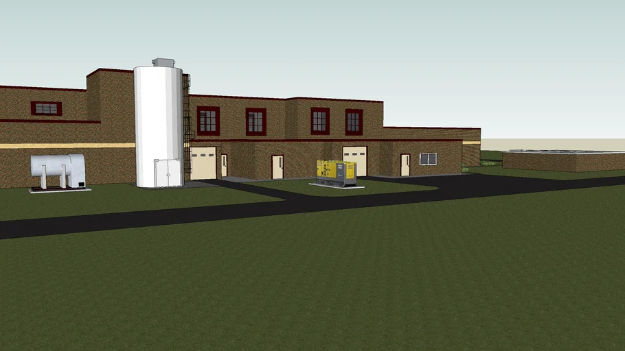 Belmond, IA Water Treatment Facility 3D Warehouse