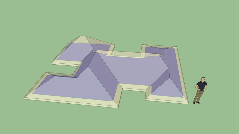 Asymmetric Complex Roof 3