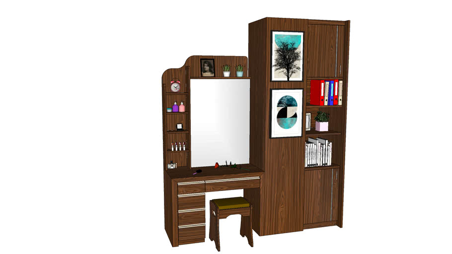 Dressing Table & Display 3D Warehouse