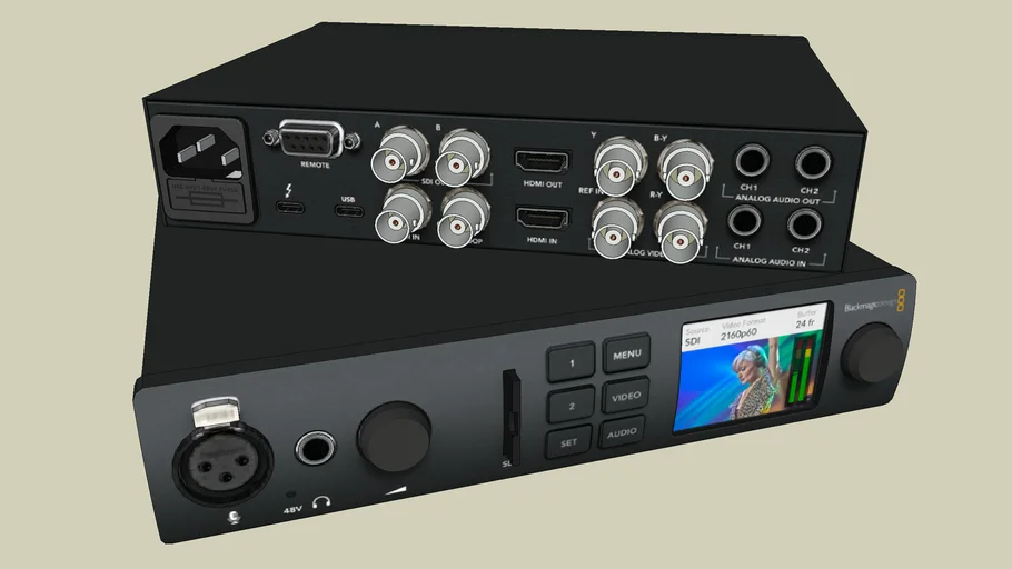 Blackmagic Design Ultrastudio 4K Mini - - 3D Warehouse