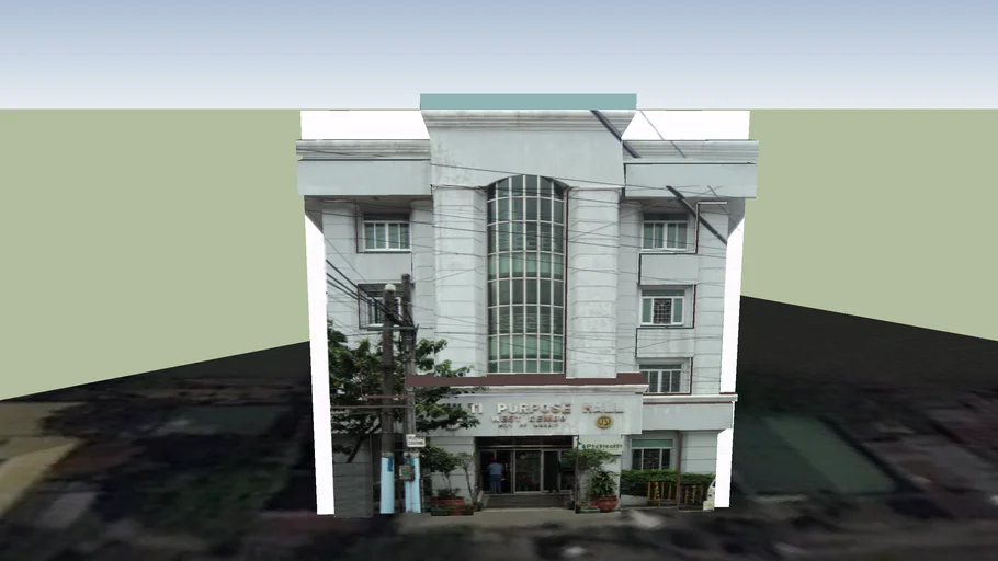 west rembo multi purpose hall 3D Warehouse