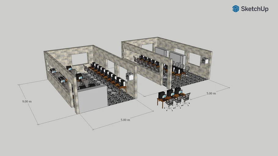 Sala informática | 3D Warehouse