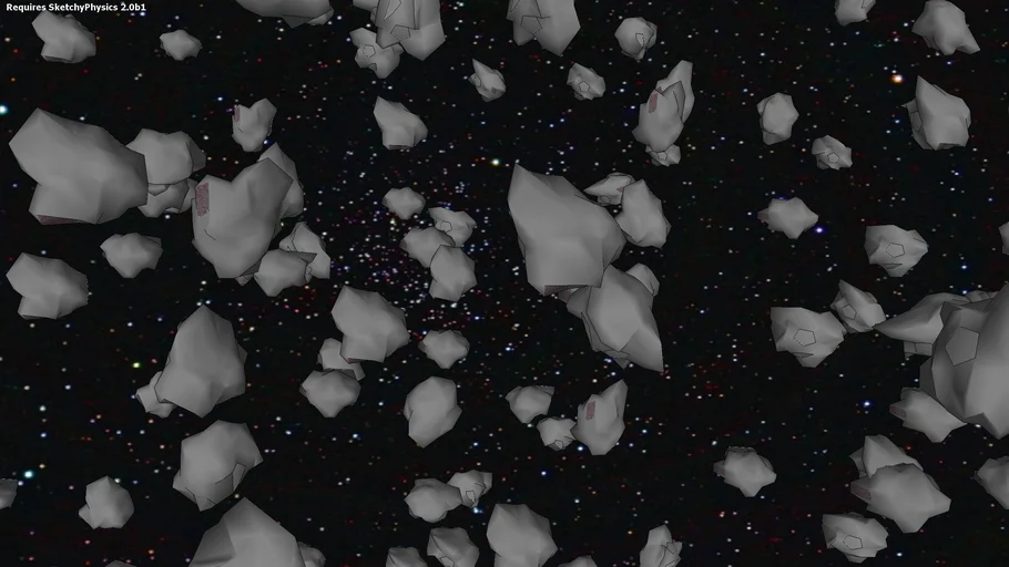 SketchyPhysics 2.0 Beta Asteroid Effects | 3D Warehouse