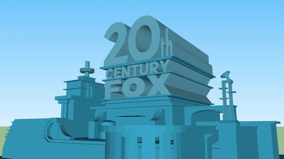 20th century fox 1994 logo remake 93 | 3D Warehouse
