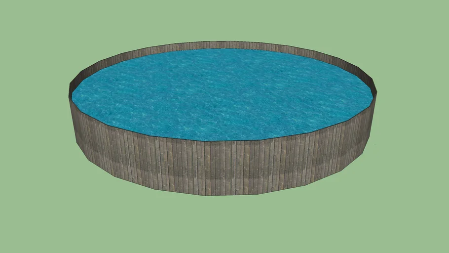 Piscine de jardin | 3D Warehouse