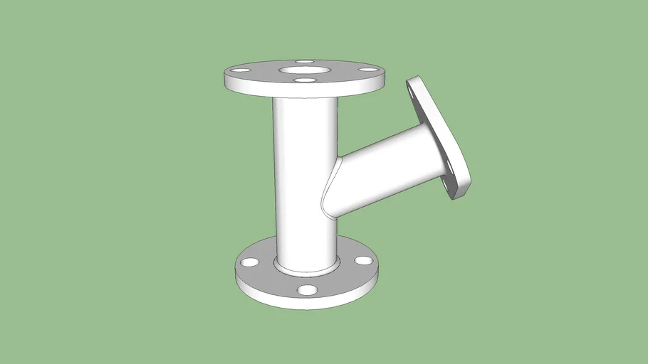Y Type Strainer 3D Warehouse