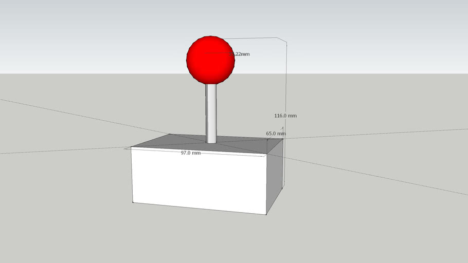 Joystick ball | 3D Warehouse